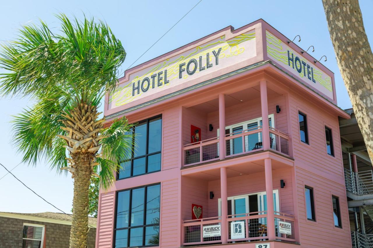 Hotel Folly With Marsh And Sunset Views Folly Beach Eksteriør billede