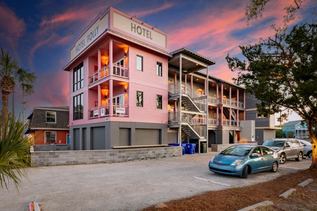 Hotel Folly With Marsh And Sunset Views Folly Beach Eksteriør billede