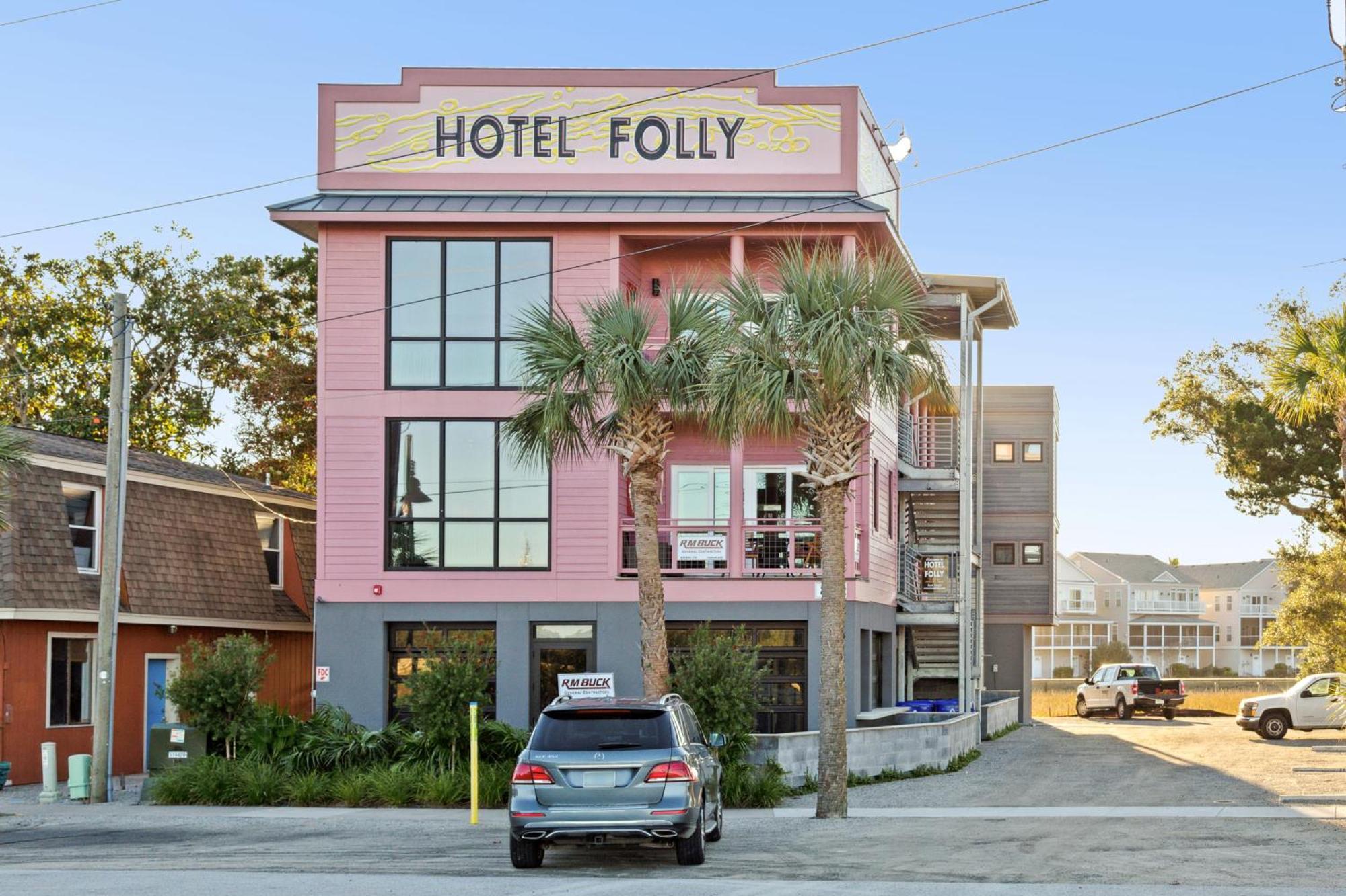 Hotel Folly With Marsh And Sunset Views Folly Beach Eksteriør billede